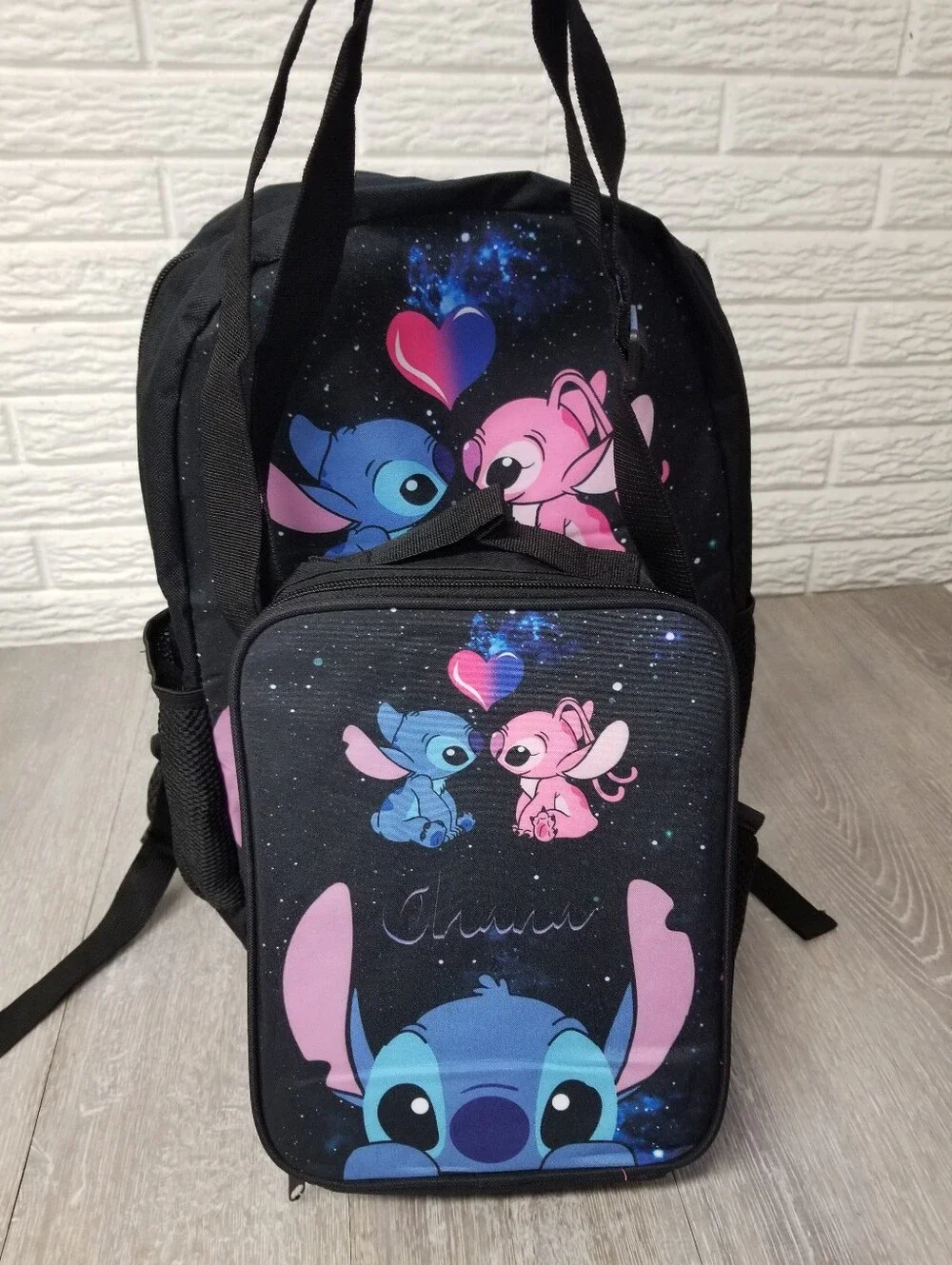 Stitch Backpack 3 piece Set